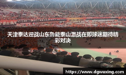 天津泰达迎战山东鲁能泰山激战在即球迷期待精彩对决